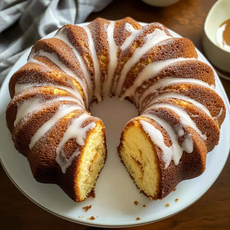 Moist Cinnamon Swirl Bundt Cake
