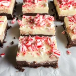 No-Bake Chocolate Peppermint Squares