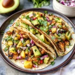 One-Pan Chicken and Pineapple Tacos