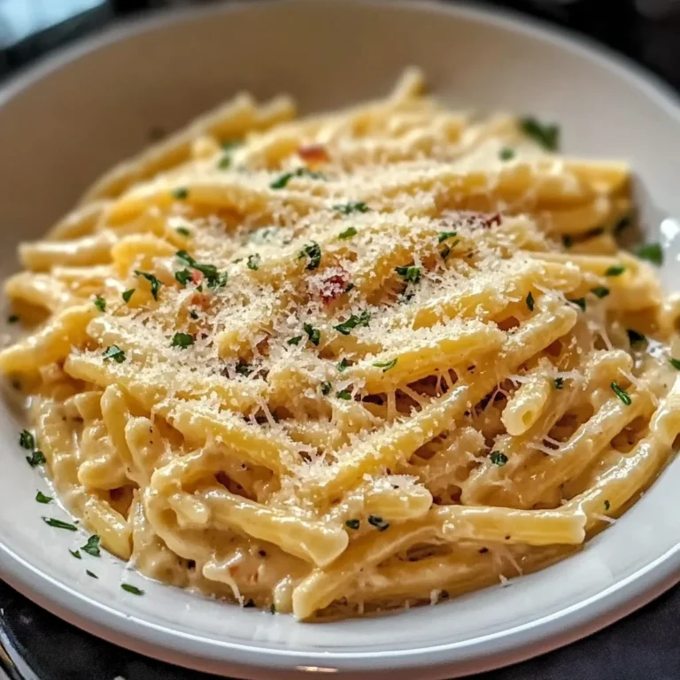 One Pot Creamy Garlic Pasta (Just 20 Minutes!)
