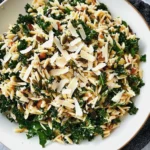 Orzo Kale Salad with Lemon Vinaigrette