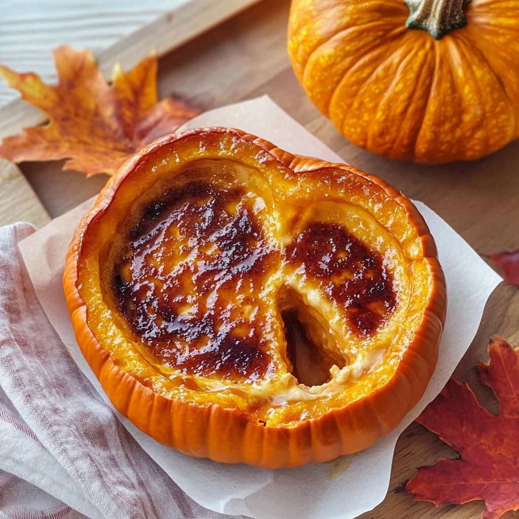 Pumpkin Spice Crème Brûlée