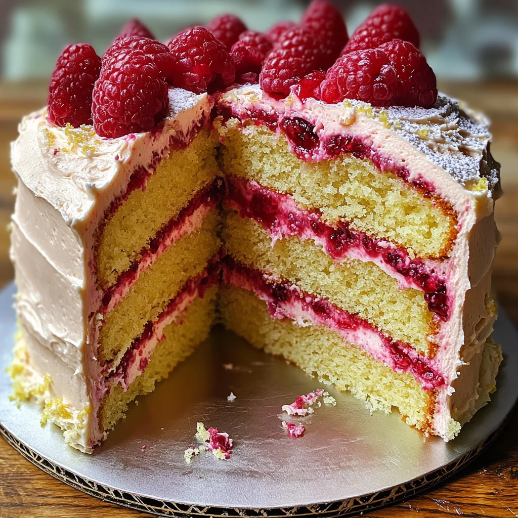 Raspberry Lemon Cake