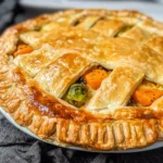 Roasted Autumn Vegetable Pot Pies