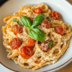 Roasted Tomato and Garlic Ricotta Pasta