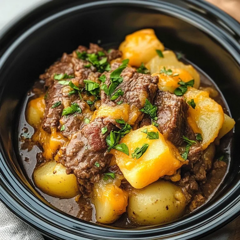 Slow Cooker Steak and Cheddar Potato Casserole: An Incredible Ultimate Recipe