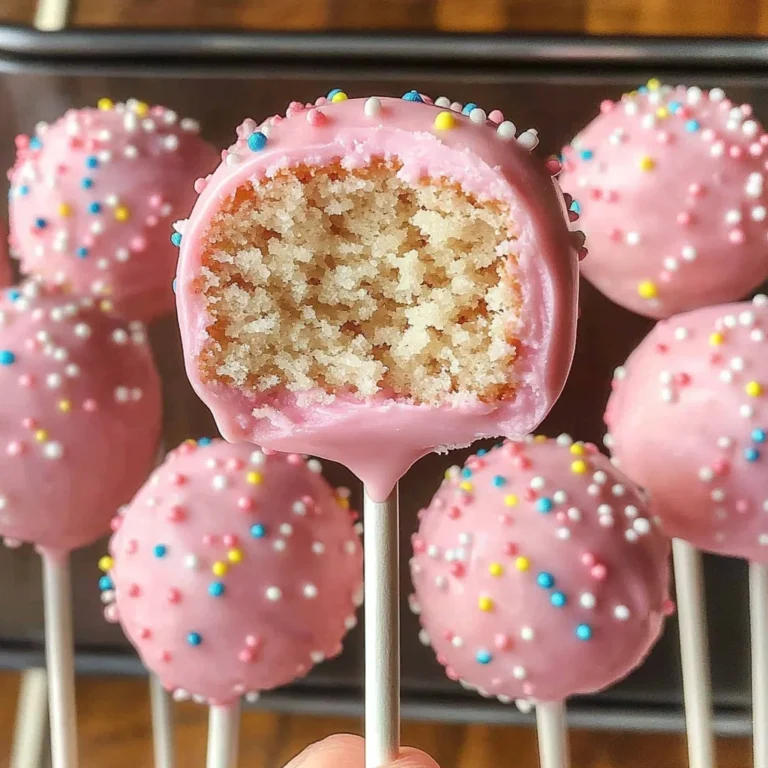 Starbucks Copycat Birthday Cake Pops