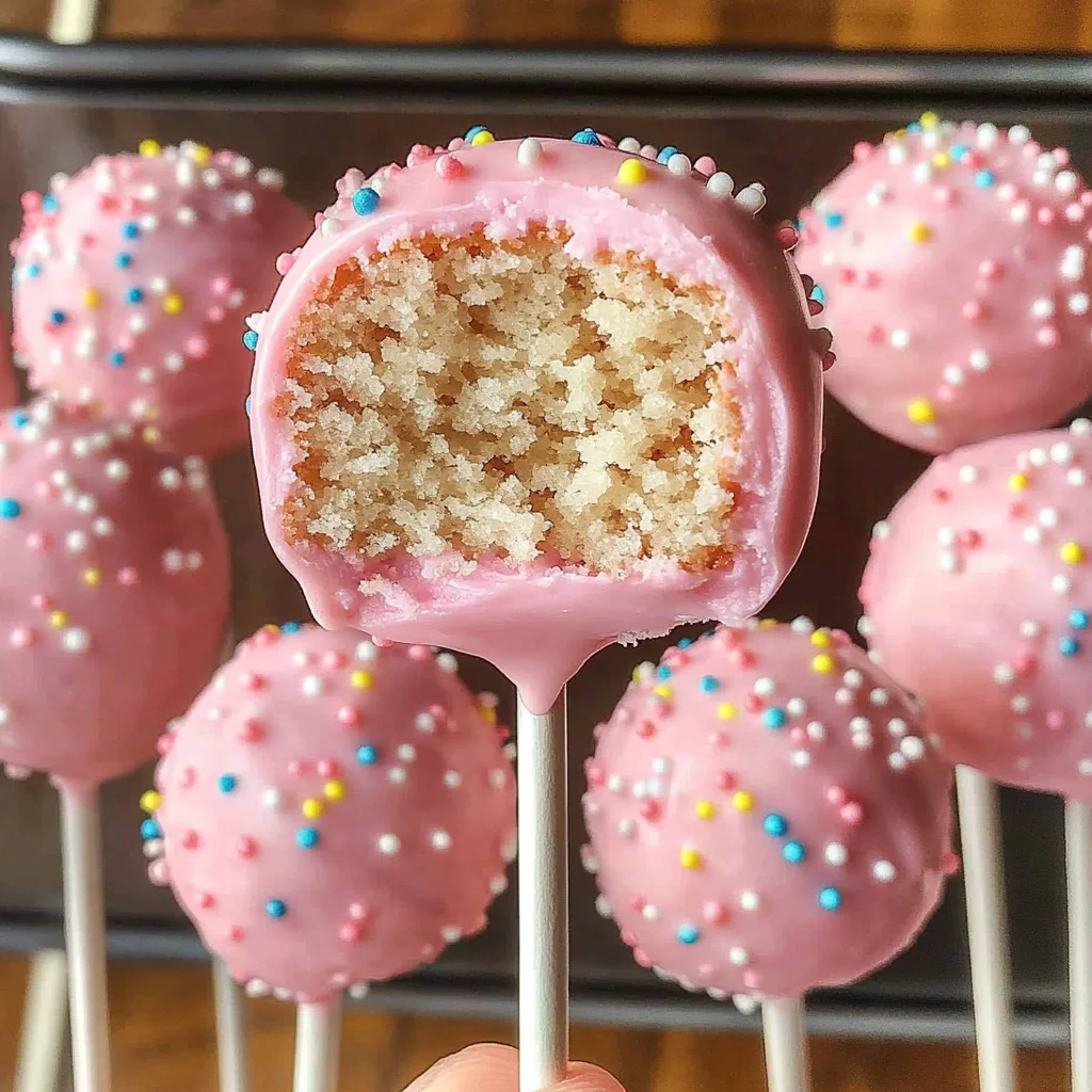 Starbucks Copycat Birthday Cake Pops