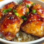 Sticky Sweet Chili Chicken Thighs in Air Fryer
