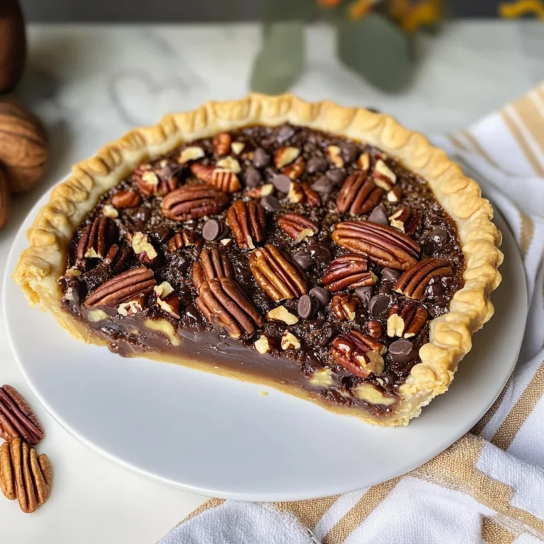 Texas Chocolate Pecan Pie