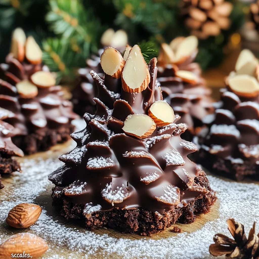 Viral Pine Cone Brownies