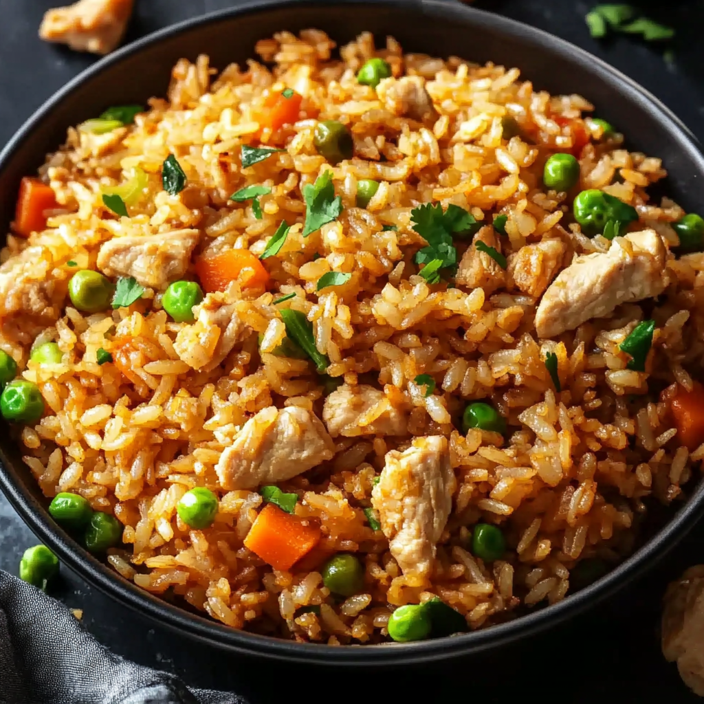 Chinese Chicken Fried Rice Recipe