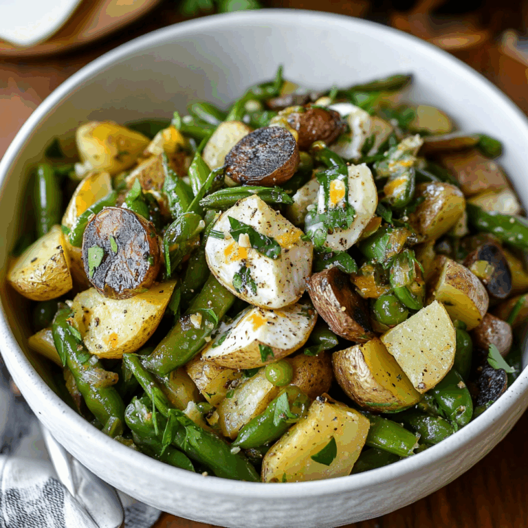 French-Style Potato and Green Bean Salad