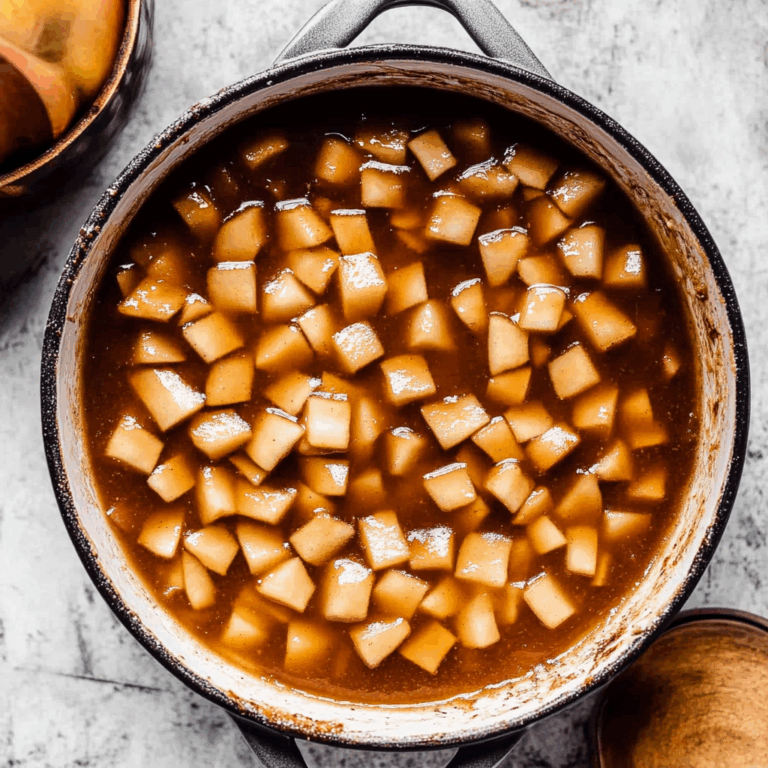 Homemade Apple Pie Filling