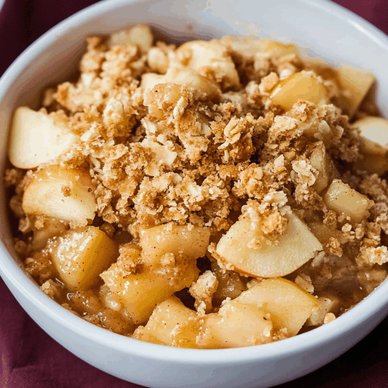 Simple Apple Crumble (Apple Crisp)