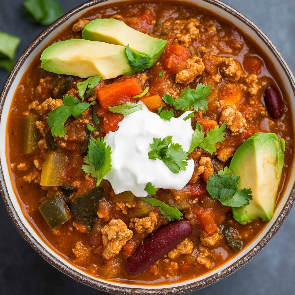 chicken sausage Poblano Chili