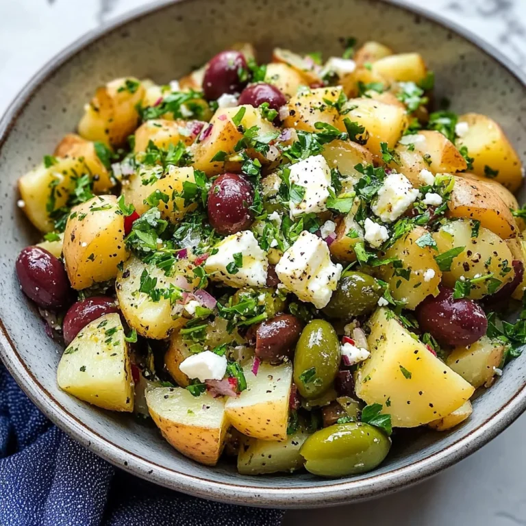 Amazing Mediterranean Potato Salad: 2 Flavors to Adore