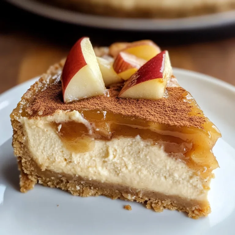 Apple Cider Cheesecake