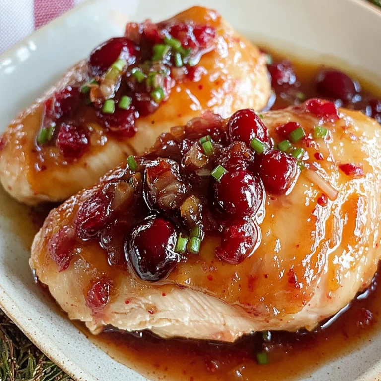 Baked Cranberry Chicken