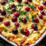 Baked Cranberry Cream Cheese Dip