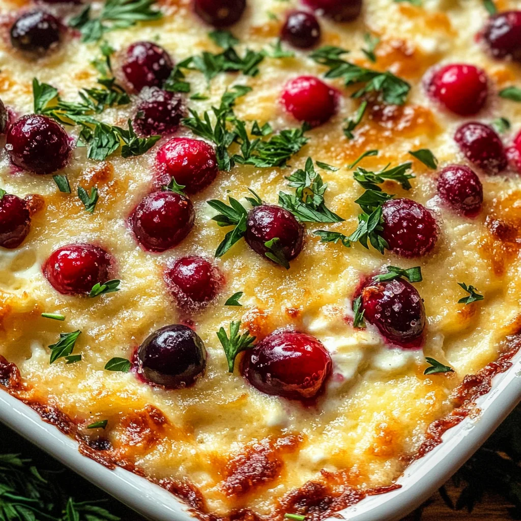 Baked Cranberry Cream Cheese Dip