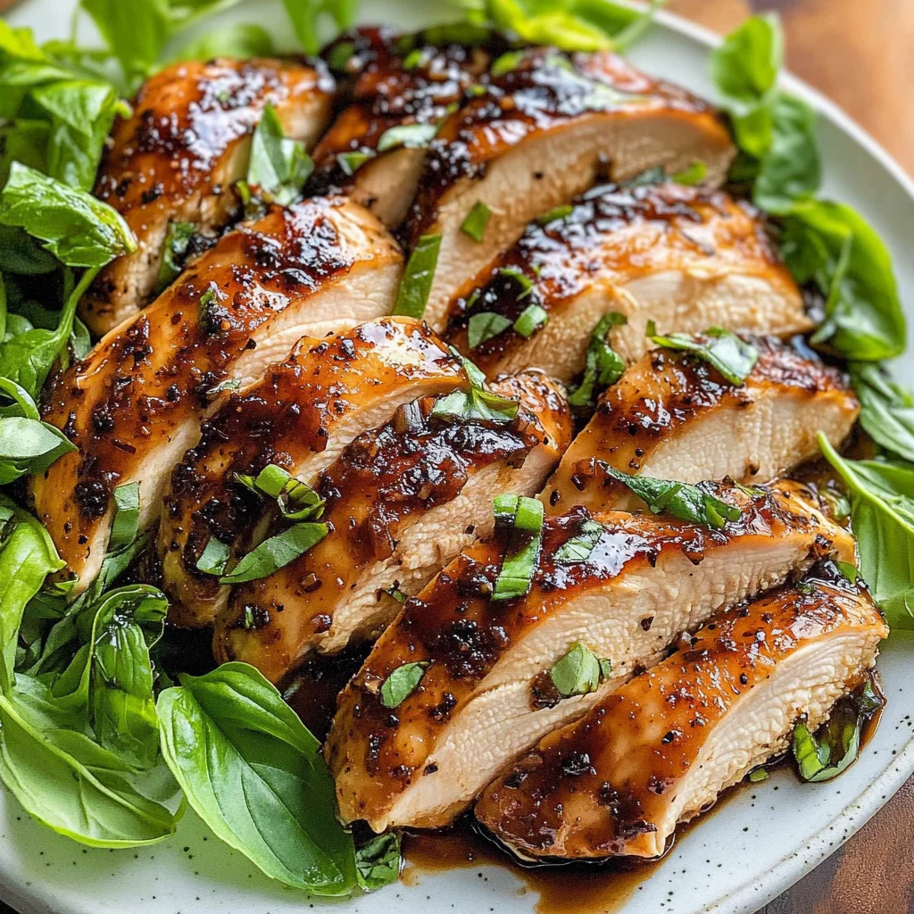 Balsamic Baked Chicken Breast: A Delicious and Easy Recipe for Dinner