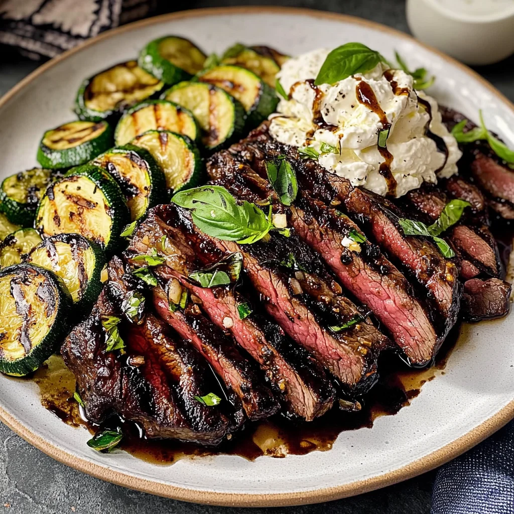 Balsamic Flank Steak