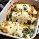 Chicken and Spinach Casserole with Cream Cheese