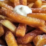 Cinnamon Sugar Apple Fries
