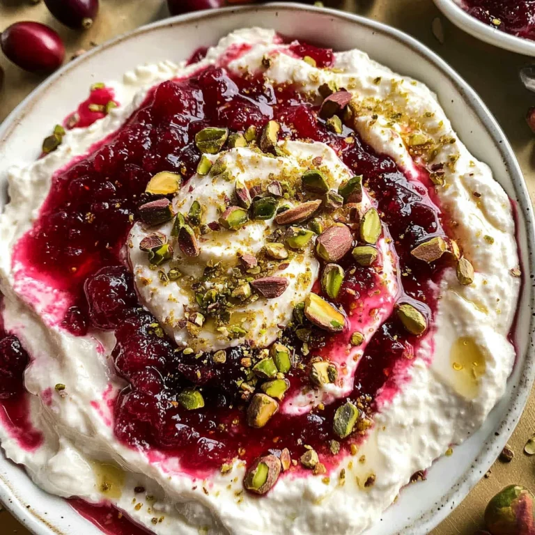Cranberry Whipped Feta Dip