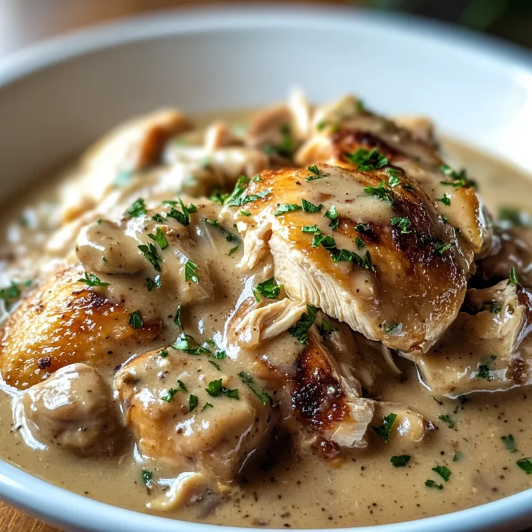Crockpot Chicken And Gravy