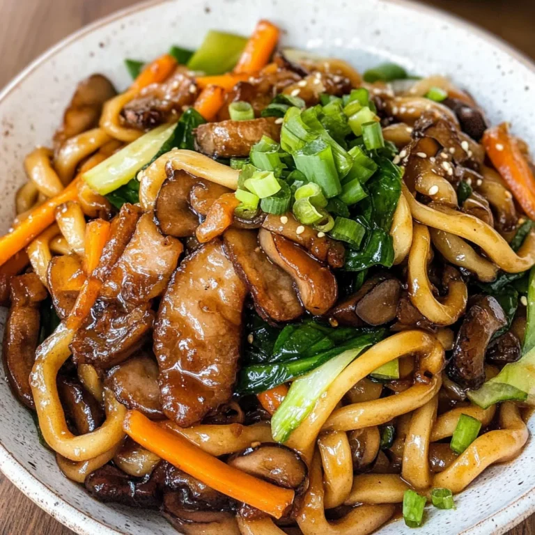 Easy 15-min. Yaki Udon Noodles