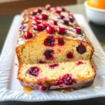 Glazed Cranberry Orange Loaf