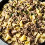 Ground Beef Stroganoff