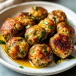 Ground Chicken Meatballs for Kids