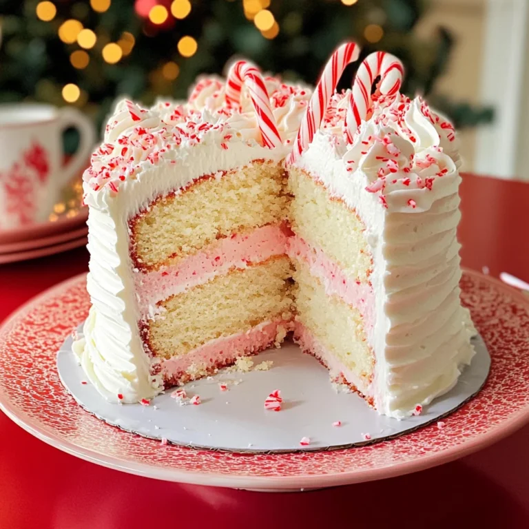 Holiday Peppermint Cake