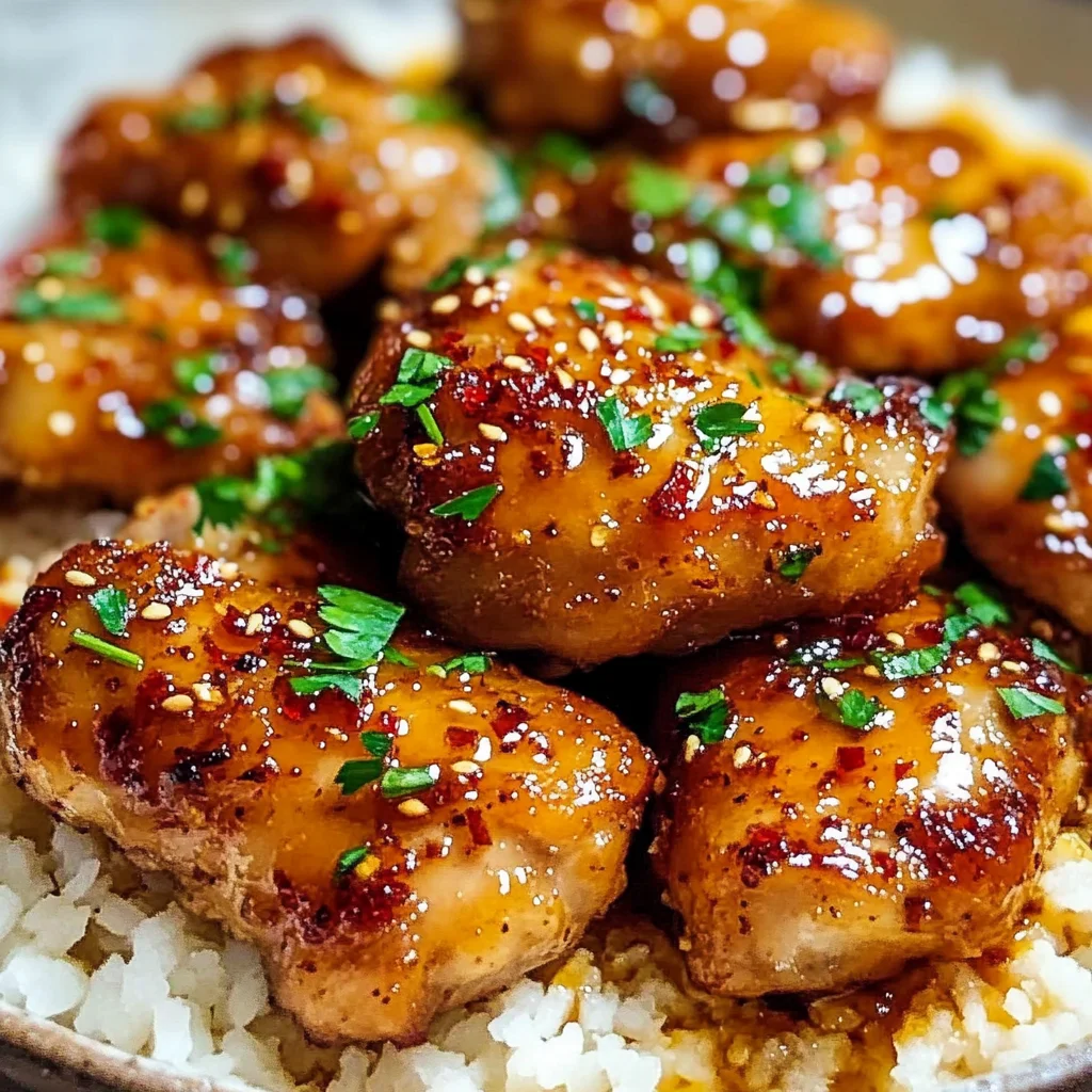 Honey Garlic Chicken Recipe