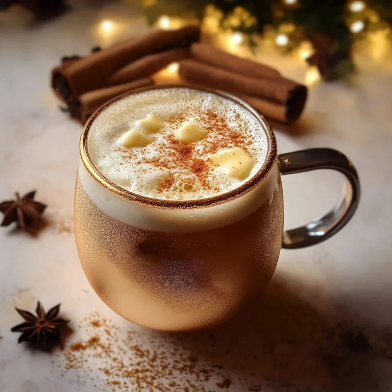 Hot Buttered Rum Cocktail Recipe