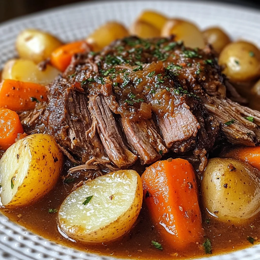 How To Make 5-Star Pot Roast Slow Cooker Fast & Easy
