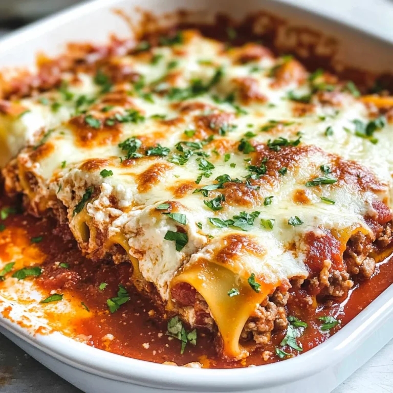 Lasagna Roll Ups Recipe