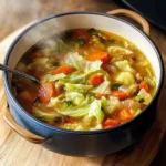 Low Calorie Cabbage Fat Burning Soup