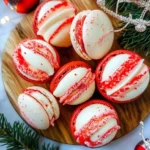 Peppermint Macarons