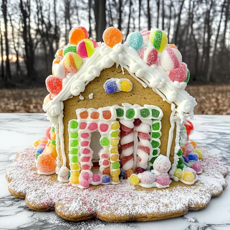 Pop Tart Gingerbread House