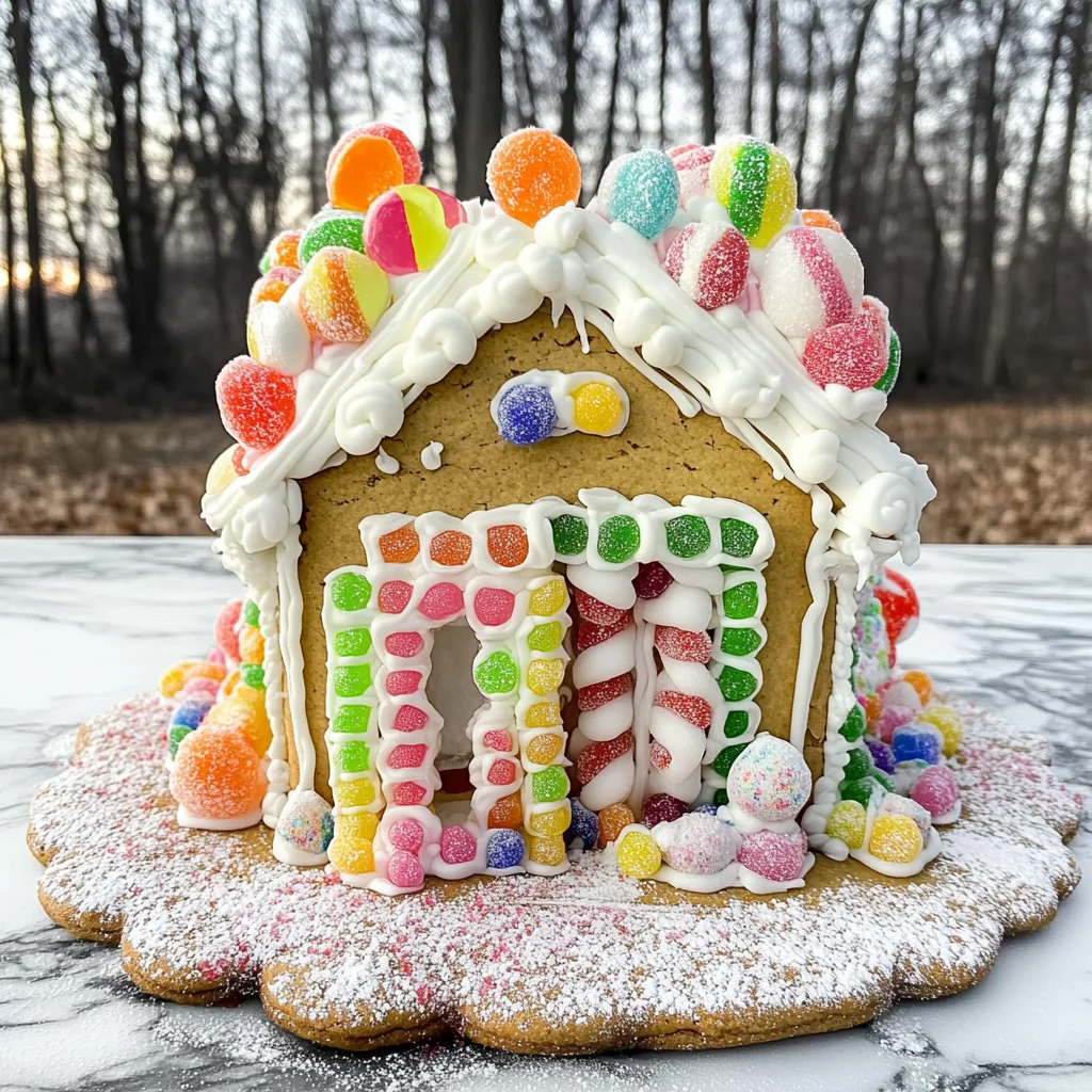 Pop Tart Gingerbread House