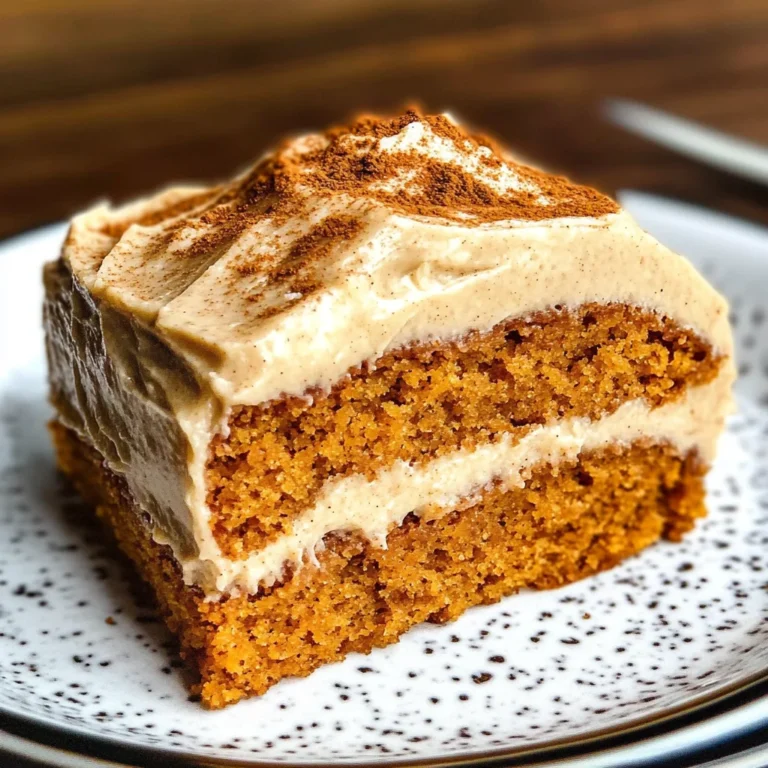 Pumpkin Spice Latte Cake
