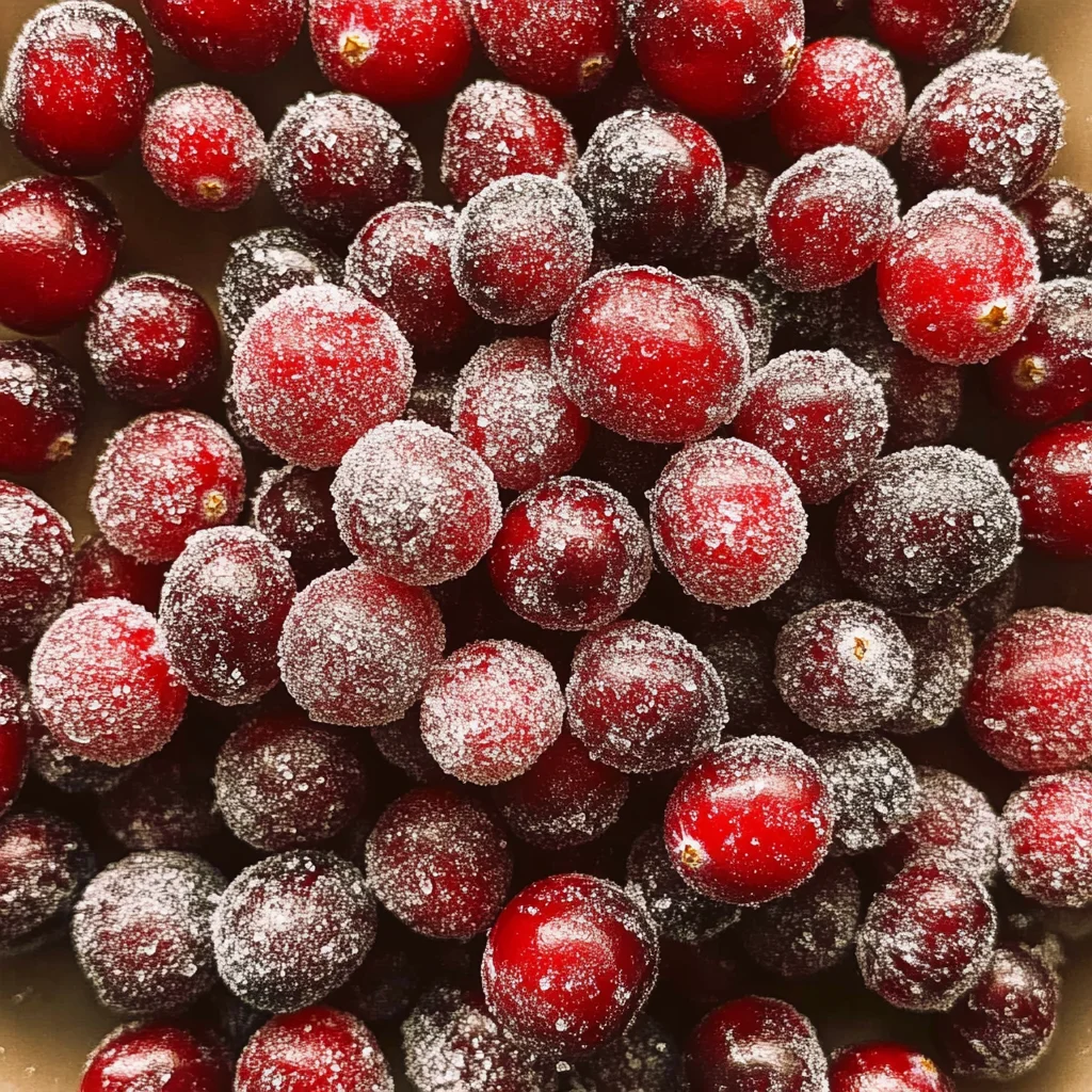 Sugared Cranberries Recipe