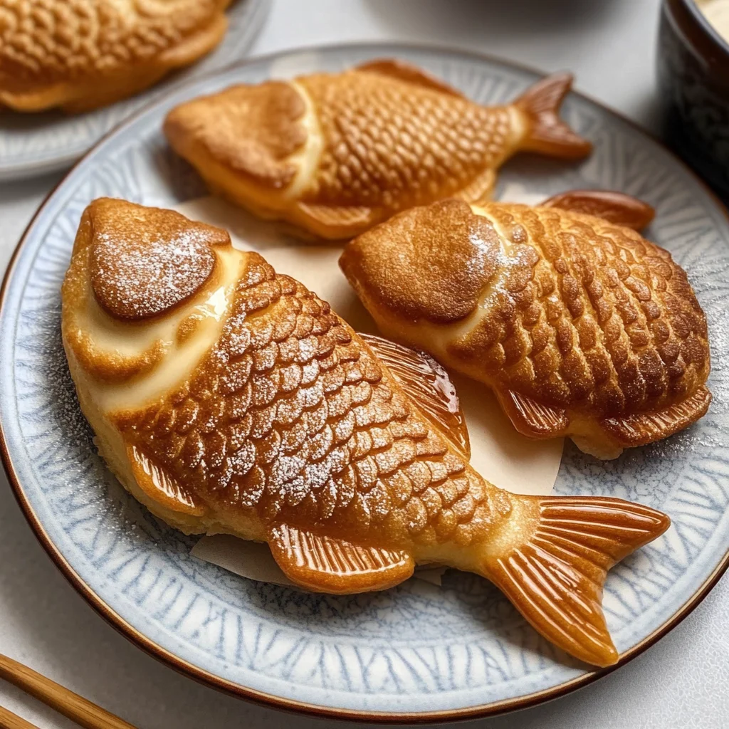Taiyaki (Japanese Fish Dessert)