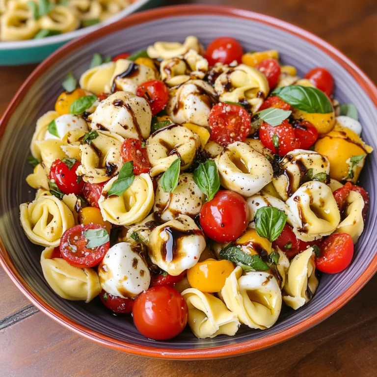 Tortellini Caprese Salad