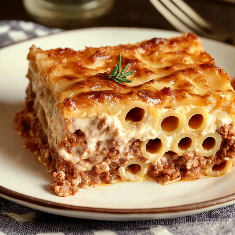 Pastitsio (Greek Lasagna)