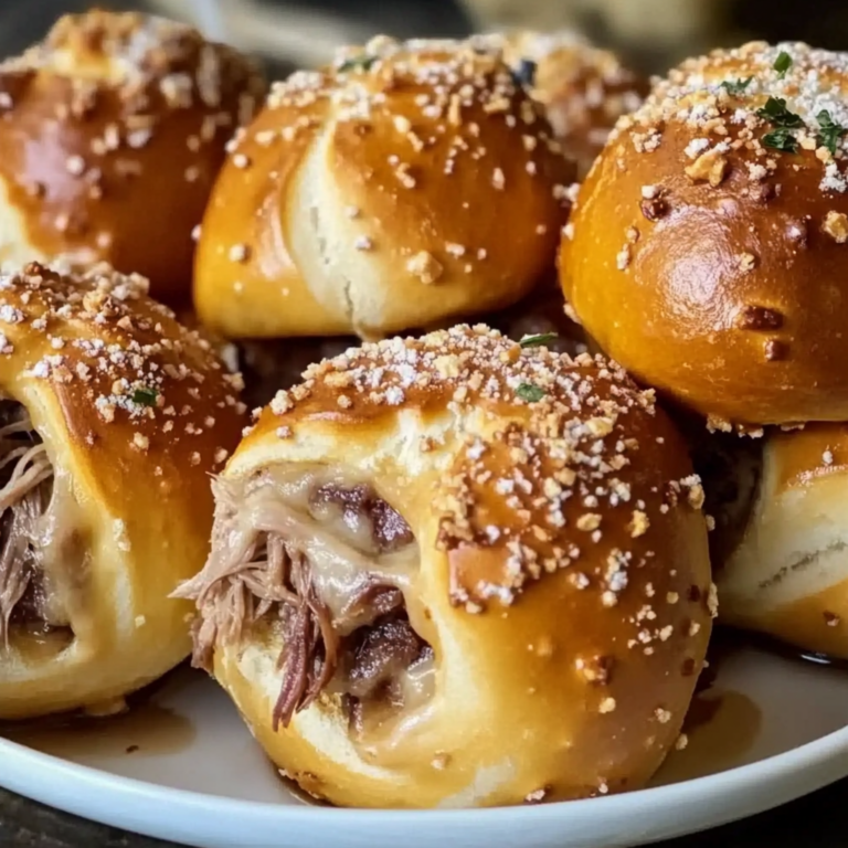Smoked Brisket & beef broth Cheese Pretzel Bombs: A Game-Changing Appetizer